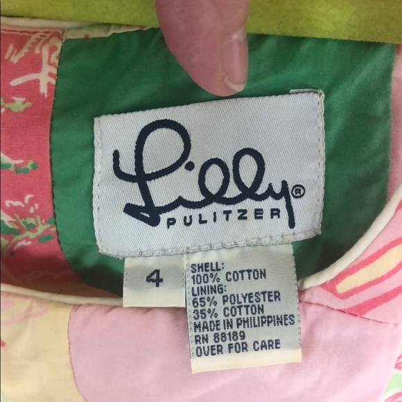 Vintage Lilly dress.  Used, but good condition. - Picture 2 of 3